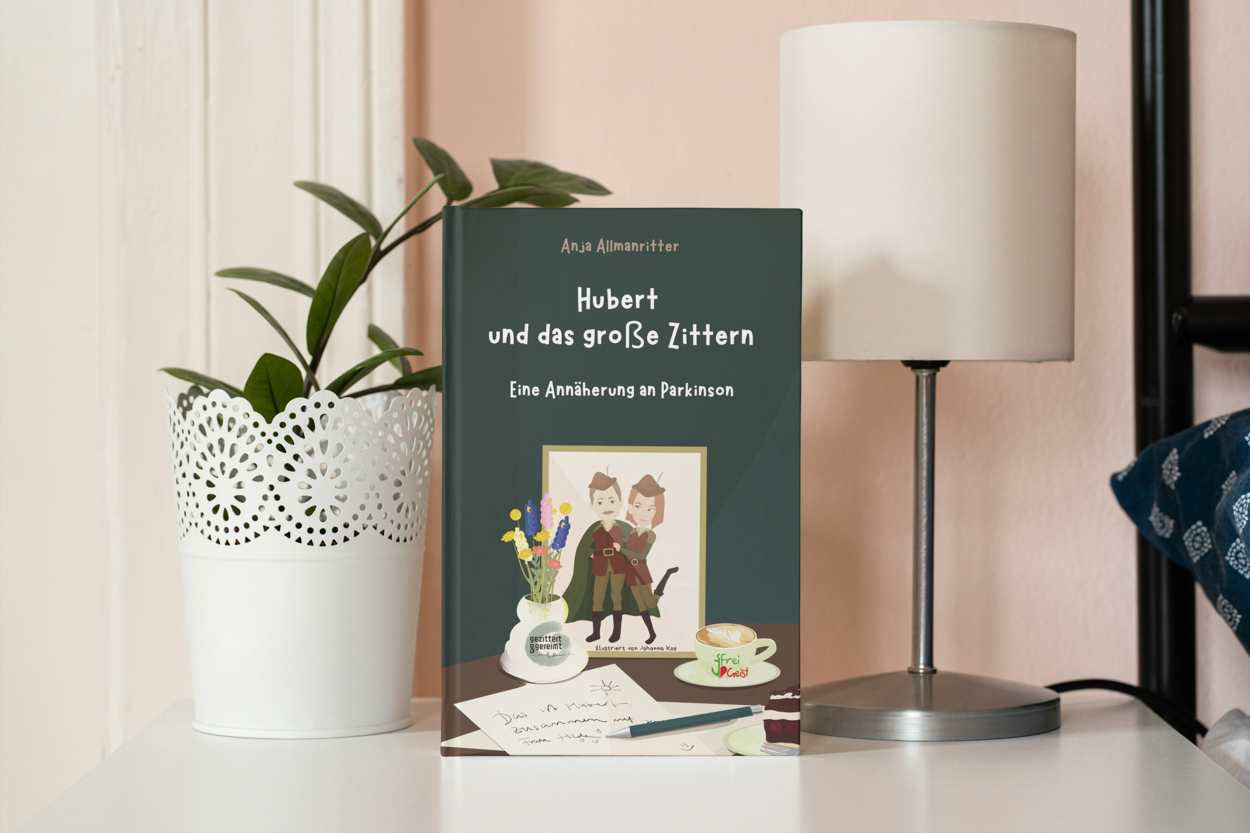 Mock up Hubert und das große Zittern