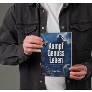 Buch Mock up Kampf Genuss Leben Ferhat Cato