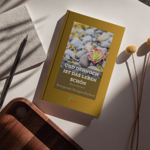 Buch Mock Up Und dennoch ist das Leben schön